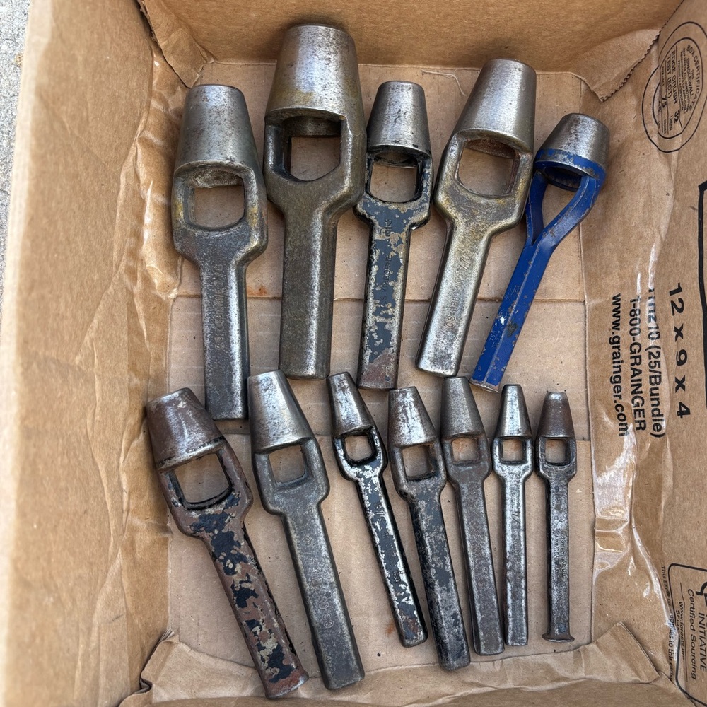 Vintage C.S. Osborne Tool Punches